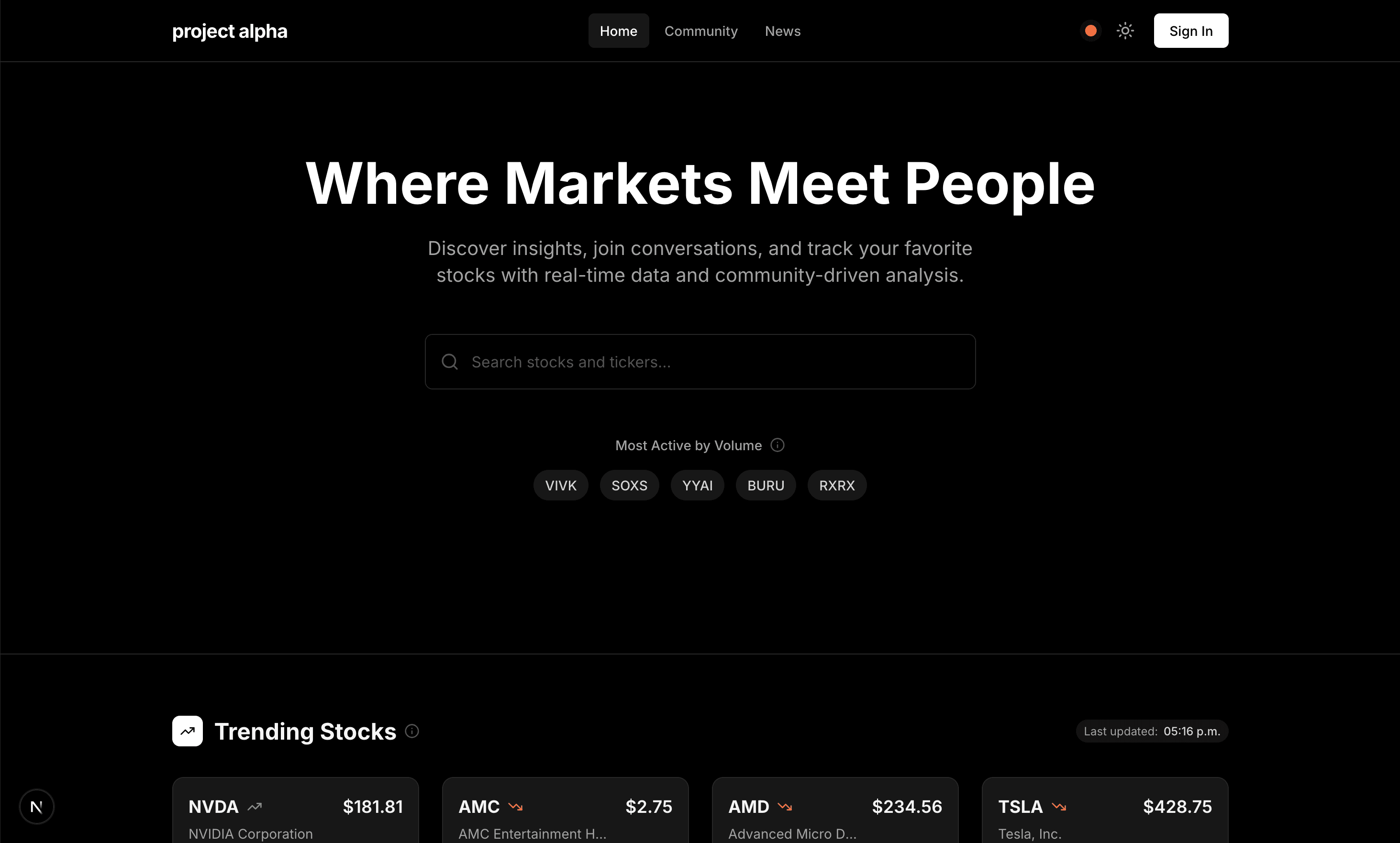 Project Alpha